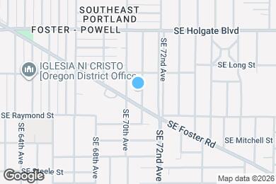 Map image of the property - 4923 SE 71st Ave