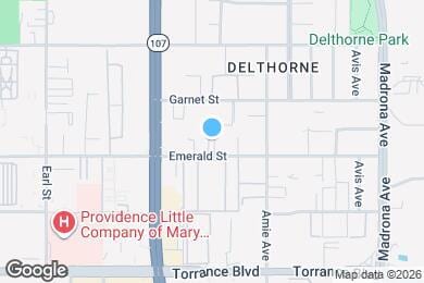 Map image of the property - 3701 Emerald St
