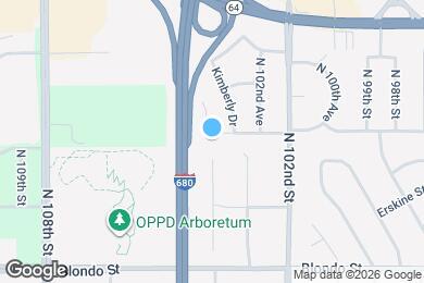 Map image of the property - 10325 Ohio Plz