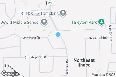 Map image of the property - 544 Warren Rd