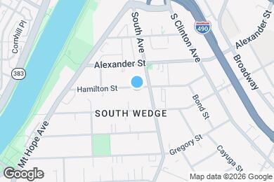 Map image of the property - 153 Hamilton St