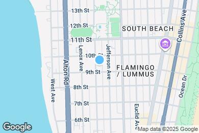 Map image of the property - 919 Michigan Ave