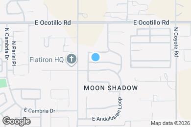 Map image of the property - 1985 E Paso Fino Dr