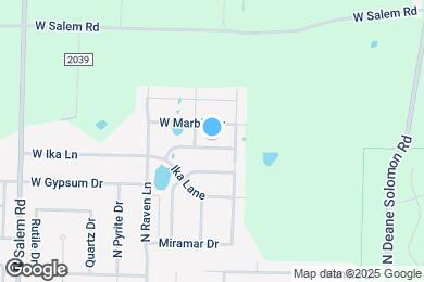 Map image of the property - 2900 W Millstone Dr