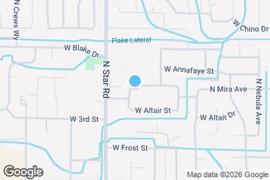 Map image of the property - 11051 W Capella St