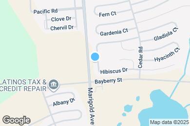 Map image of the property - 353 Hibiscus Dr