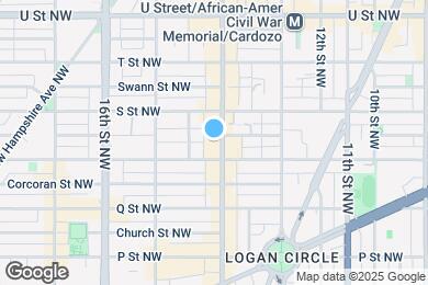 Map image of the property - 1716 14th St NW
