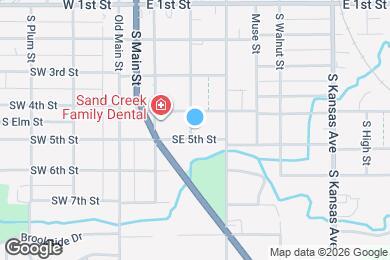 Map image of the property - 414 Harrison St