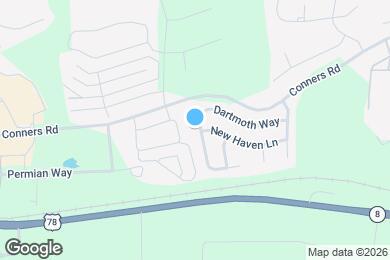 Map image of the property - 2046 Dartmoth Way