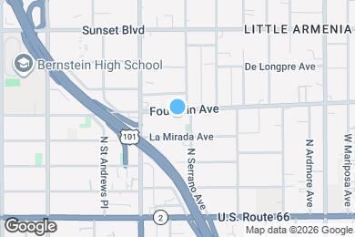 Map image of the property - 5414 Fountain Ave