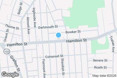 Map image of the property - 125 Hamilton St