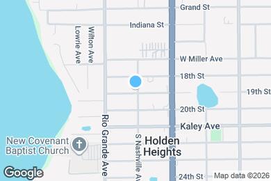 Map image of the property - 1401 19th St