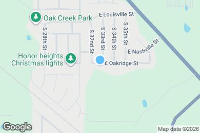 Map image of the property - 3213 E Oakridge St