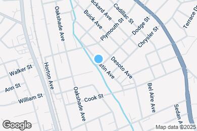 Map image of the property - 1018 Austin Ave