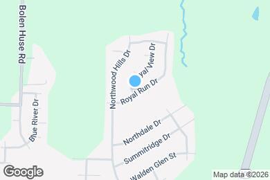 Map image of the property - 4820 Royal Run Dr