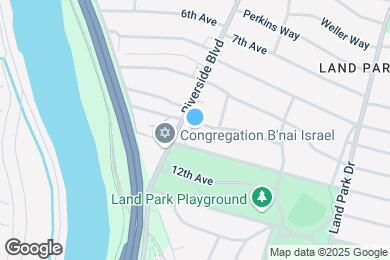 Map image of the property - 1036 10th Ave