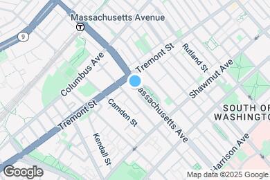 Map image of the property - 525 Massachusetts Ave