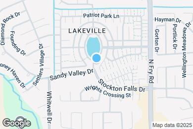 Map image of the property - 6127 Settlers Lake Cir E