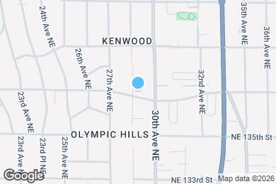 Map image of the property - 2800 NE 137th St