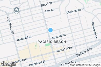 Map image of the property - 1917 Diamond St