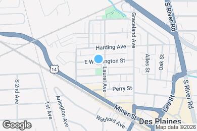 Map image of the property - 1283 E Washington St
