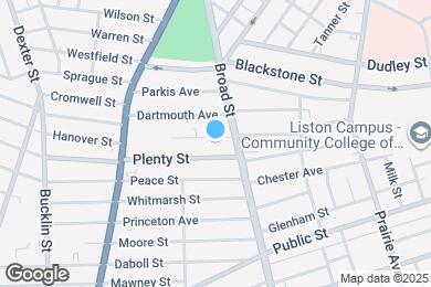 Map image of the property - 88 Wesleyan Ave