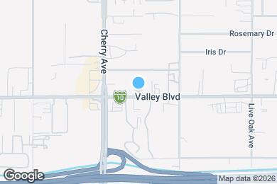 Map image of the property - 14596 Valley Blvd
