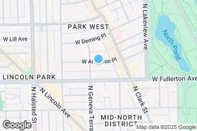 Map image of the property - 555 W Arlington