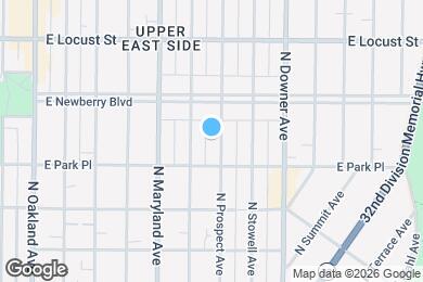 Map image of the property - 2727 N Prospect Ave