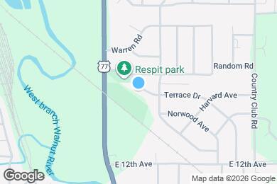 Map image of the property - 1629 Terrace Dr