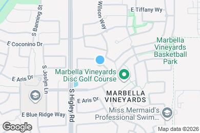 Map image of the property - 3325 E Coconino Dr