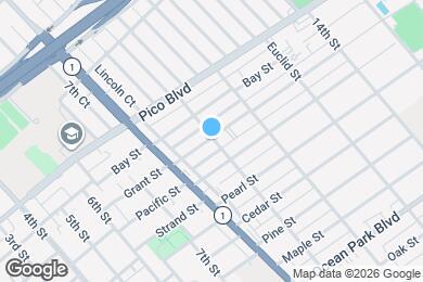 Map image of the property - 852 Grant St