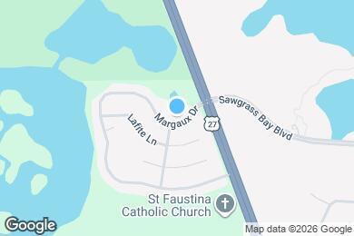 Map image of the property - 15431 Margaux Dr