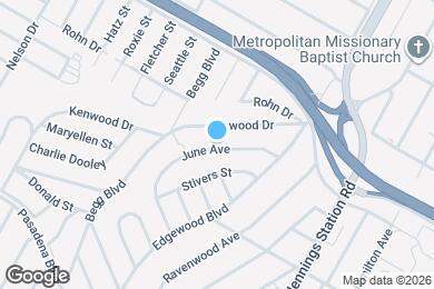 Map image of the property - 4519 June Ave