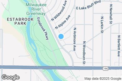 Map image of the property - 4214 N Wilson Dr