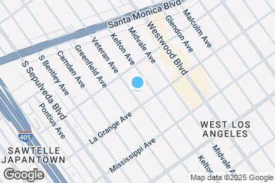 Map image of the property - 1936 Veteran Ave