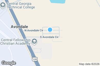 Map image of the property - 8410 Hawkinsville Rd