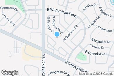 Map image of the property - 4895 S Pagosa Cir