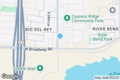 Map image of the property - 4236 S 58th Ln