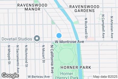 Map image of the property - 2736 W Montrose Ave