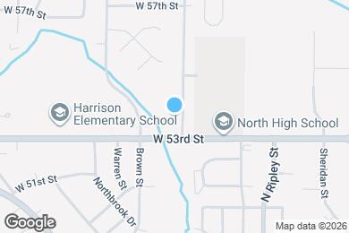 Map image of the property - 53 West