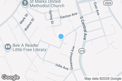 Map image of the property - 606 North St