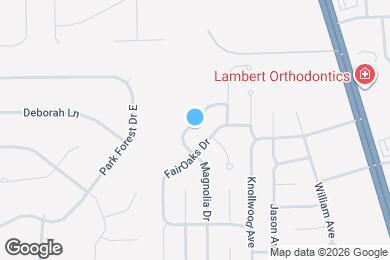 Map image of the property - 4181 Magnolia Dr