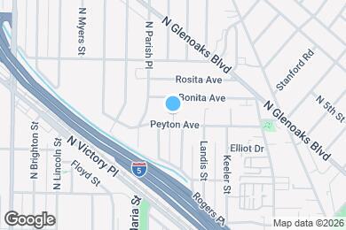 Map image of the property - 2011 Peyton Ave