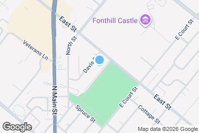 Map image of the property - 333 Lacey Ave