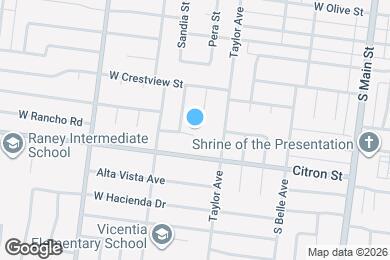 Map image of the property - 1734 Lorraine Dr