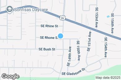 Map image of the property - 14746 SE Rhone St