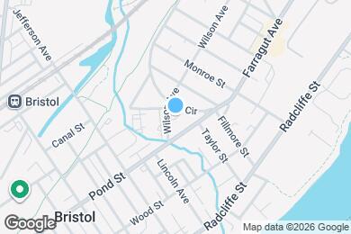 Map image of the property - 1304 Wilson Ave