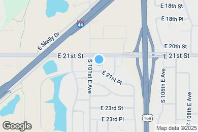 Map image of the property - 2118 S 102nd E Ave