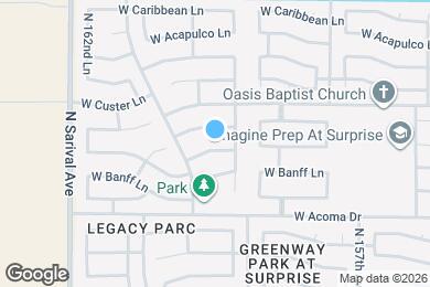 Map image of the property - 15940 W Mauna Loa Ln
